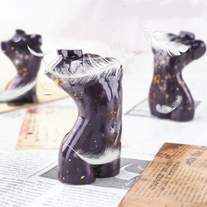 Human Body Silicone Candle Mold Female Perfume Candle Making Wax Mould