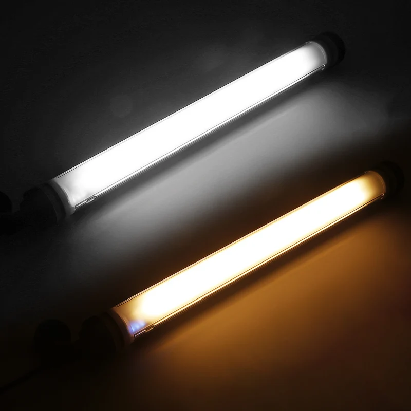 

1000lux Bicolor Photography Light LED Video Light Waterproof Camping Light IP68 USB Rechargable Emergency Photography Camera