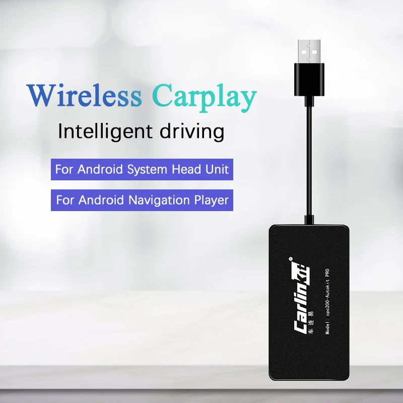 автомобильный телевизор авто Carplay беспроводной игровой набор Carlinkit Smart Link для Apple