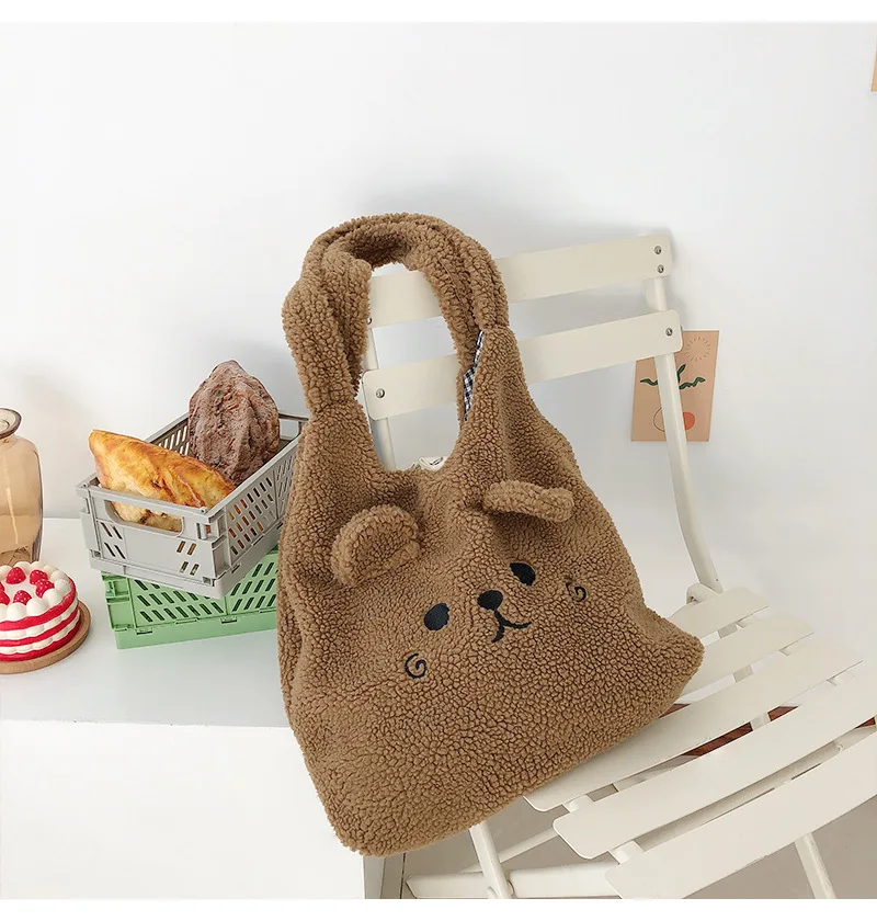 Kawaii Harajuku Bear Casual Tote Bag - Limited Edition