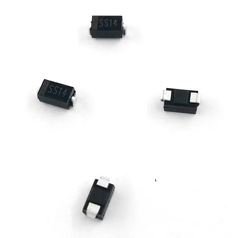 100 шт. SMA выпрямительный диод 1N5819 SS14 1N5822 SS34 SR160 SS16 1N5817 SS12 SR1100 SS110 SR360 SS36 SR240 SS24 SR2100 SS210