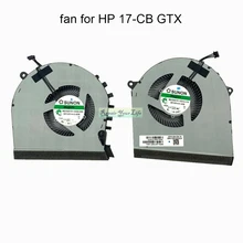 Ventilateur de refroidissement de carte graphique pour ordinateur portable HP OMEN 17 CB CB0070NR 17T CB0000 1C010 1C020 DC12V 5.4W