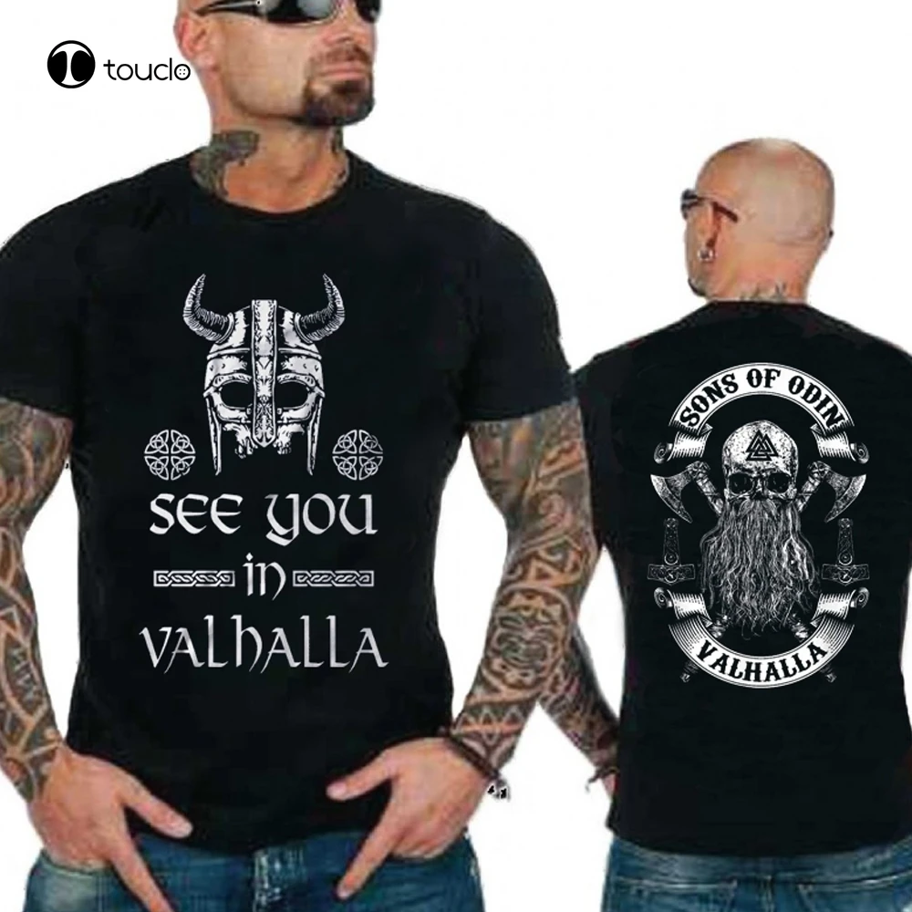 Sons Of Odin- Nordish Odin Thors T-Shirt Tee Shirt