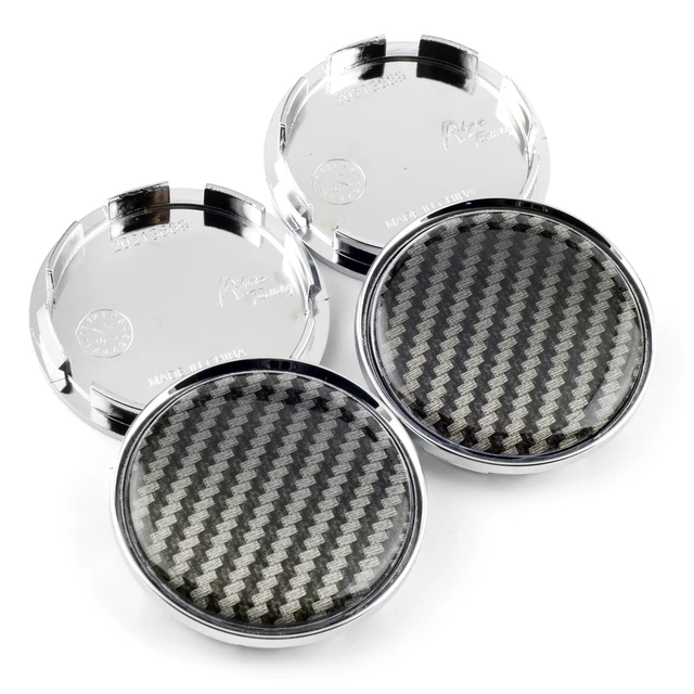 Cache-Moyeu De Roue Universel 69Mm 2,72" De Diamètre Centrale Plastique