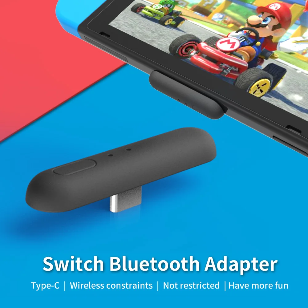 Беспроводной Bluetooth передатчик V5.0 приемник для Nintendo Switch/PS4/ПК стерео аудио Type-C USB