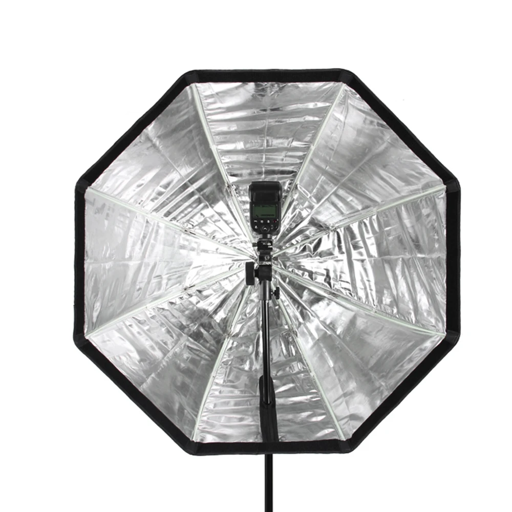  Godox 80cm octagon honeycomb Grid umbrella softbox Light stand umbrella bracket kit for Strobe Stud