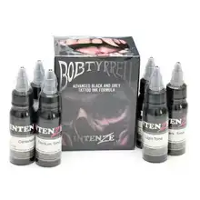 6 шт татуировки чернила 30 мл/бутылка боди-арт тату набор высококачественных пигментов для татуировки и боди-арт Перманентный макияж татт