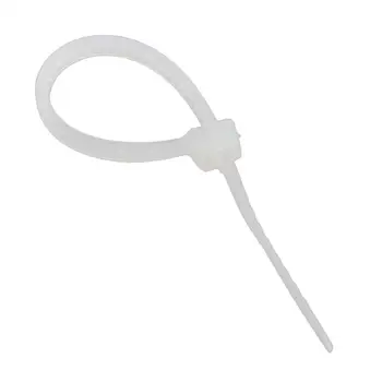 

1000 pcs envelope white plastic cable tie 80 mm x 1.8 mm fasten it