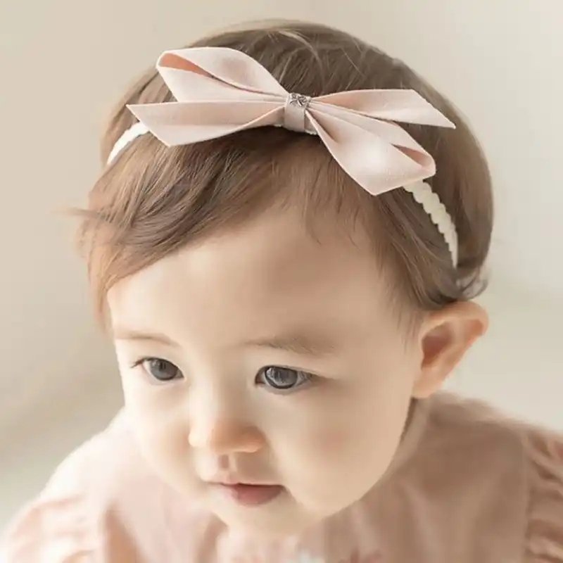 Bandeau Fille Cheveux Avec Noeud Elastique Bowknbot Pour Bebe Accessoires De Coiffure Pour Bebe Vetements Et Accessoires Accessoires De Puericulture