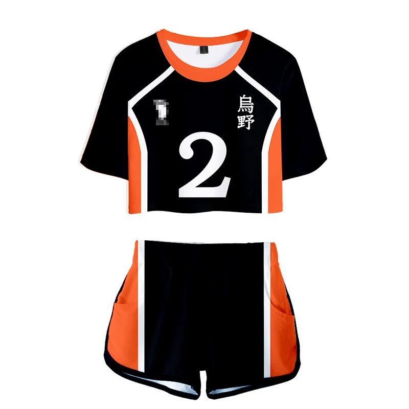 REEMONDE Haikyuu Cosplay Costume Hinata Shoyo Shirt Shorts Bokuto Kotaro Cos Akaashi Keiji Suits Women Men High School Uniform -Zentai shop online He93a31daee0f4f9193f6bbce244b09b4w.jpg