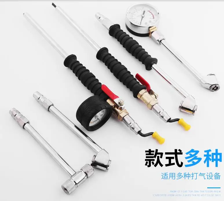 Car Tire Inflation Nozzle Air Filling Head Nozzle Connector Bicycle And
