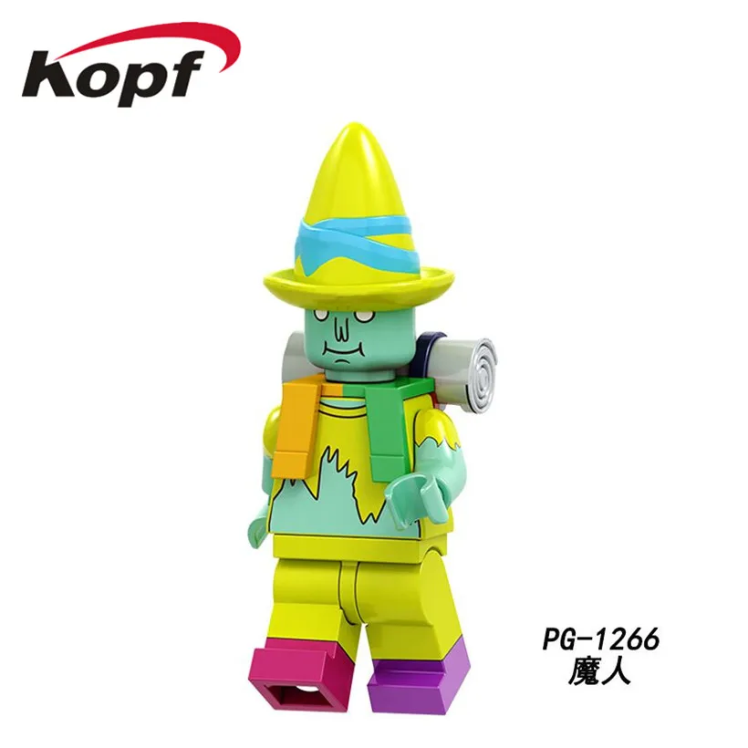PG1266 Without Box Одиночная супер героев фигурки король Ooo и Bimo Lemon Duke строительные блоки обучающая Подарочная игрушка для детей PG1260 - Цвет: PG1266 Without Box