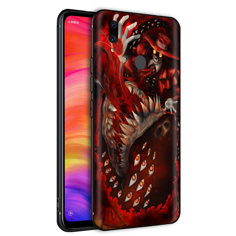 Чехол Alucard Hellsing для Xiaomi Redmi Note 4 4x 4a 5 5a 6 8 8A MI 9 9s 10 8T K30 Pro Max Lite Plus|Бамперы| |