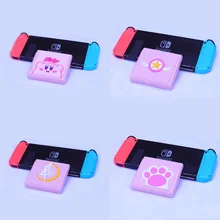 Bonito pata rosa casca dura cartões de jogo carry caixa armazenamento caso protetor titular para nintendo switch ns lite memória sd acessórios