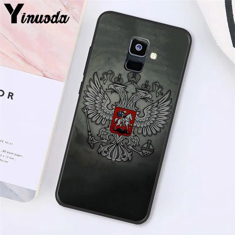 Yinuoda Армении Албании флаг России эмблема чехол для телефона для samsung Galaxy A7 A50 A70 A20 A30 A40 A8 A6Plus A8Plus A9 - Color: A16