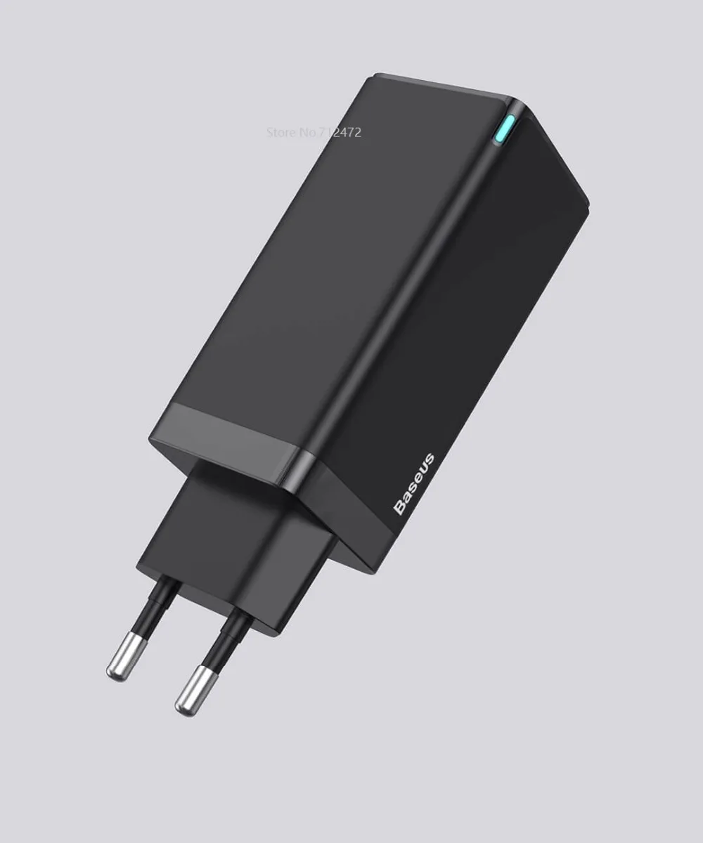 Xiaomi Mini Charger 65W High Power 3-port output Support QC/PD3.0 smart fast charge for xiaomi iphone Samsung mobile phone