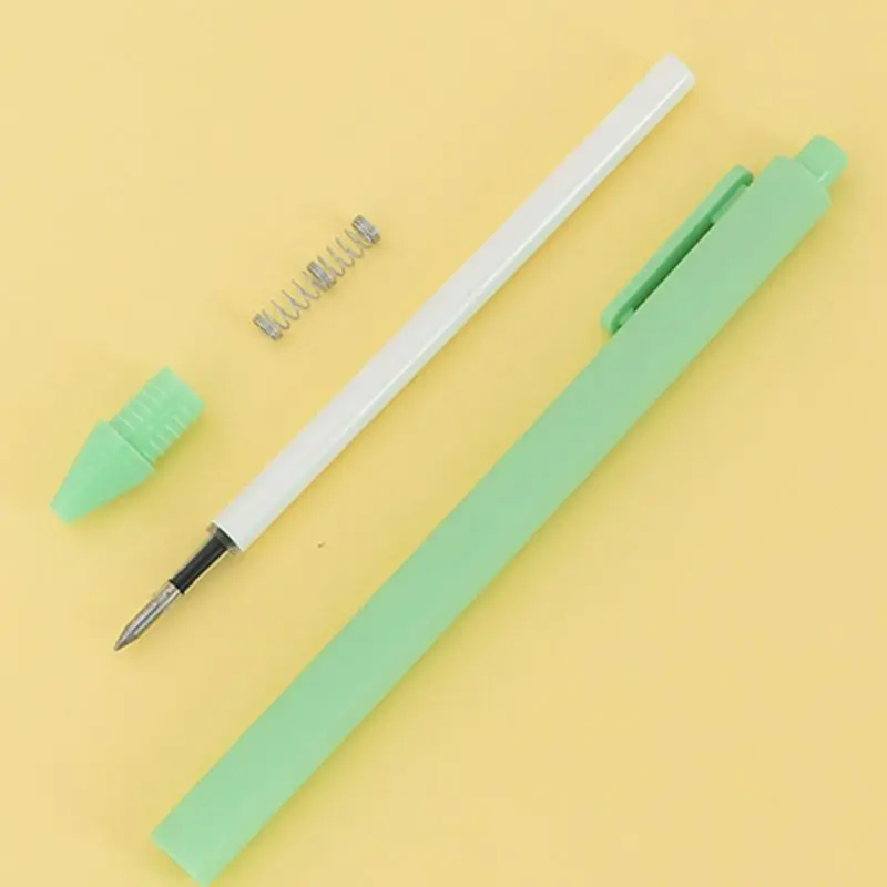 5pcs Candy Color Signing Neutral Gel Pens 0.5mm Black Ink Journal Student Office