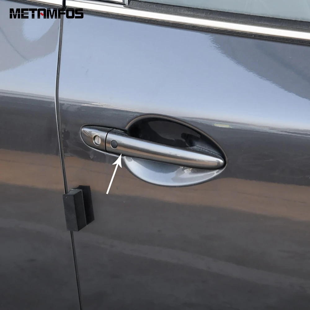 Для Mazda CX-5 CX5 2012- хромированная дверная ручка Крышка отделка клеящаяся рамка для декорации внешние аксессуары для автомобиля Стайлинг
