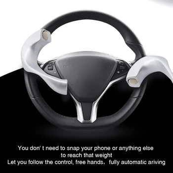 

For TESLA Model 3 Y S X Counterweight ring Autopilot FSD Automatic assisted driving AP Steering wheel booster