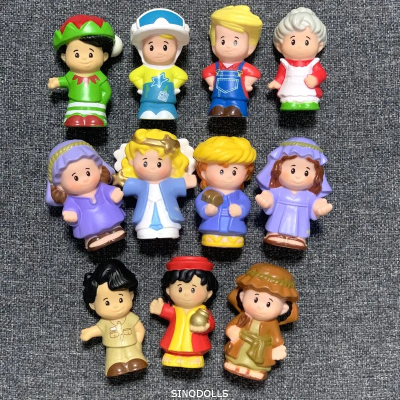 Lot of 2inch Mini People toys workman girl princess cartoon action figures girls toys Xmas gift