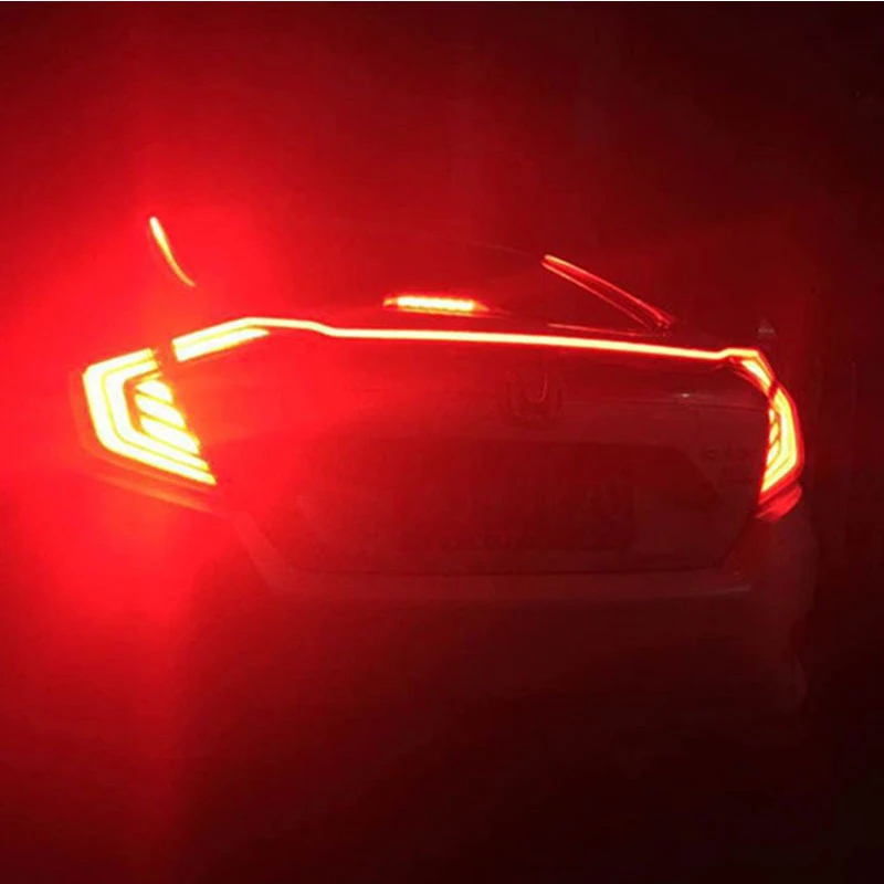 Для Hon-da МПК-ic хвост светильник s 10th седан 12V светодиодный автомобиль хвост светильник чудесный хвост светильник задний фонарь поворота+ заднего вида+ тормозной светильник