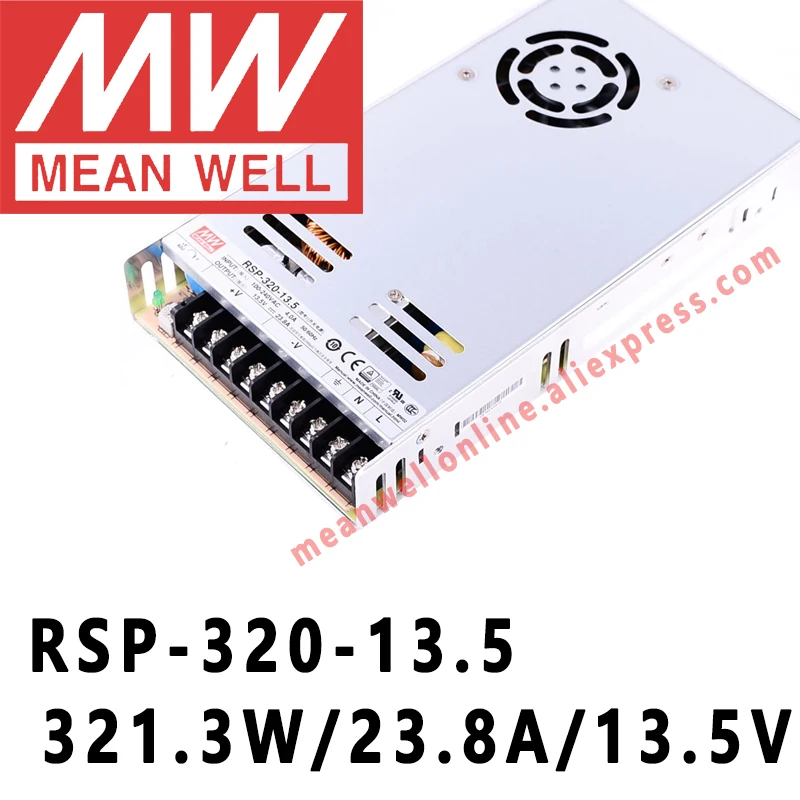 Mean Well RSP-320-13.5 meanwell 13.5VDC/23.8A/321W Single Output with PFC Function Power Supply online store | Обустройство дома