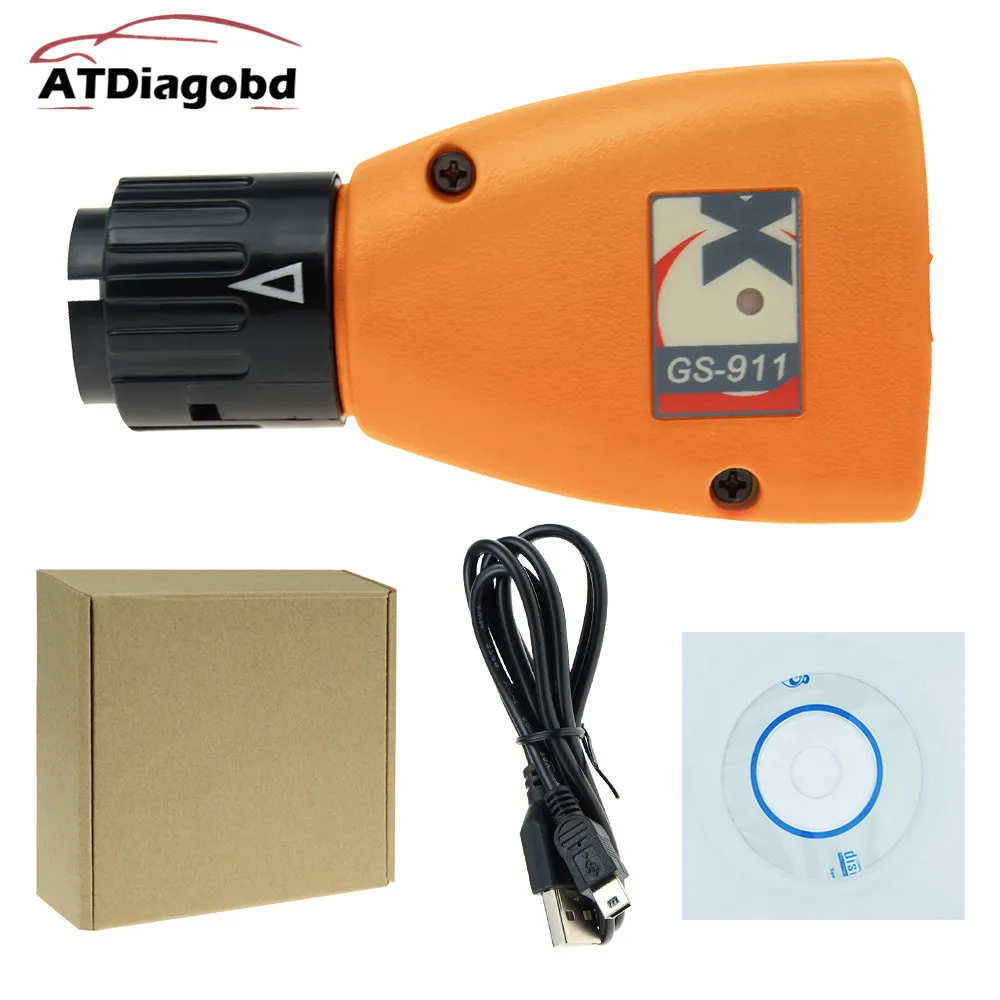 GS-911 V1006.3 Emergency Professional Diagnostic Tool For BM-W Motorcycles GS911 Yellow Color