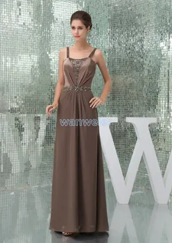 

free shipping new fashion 2018 vestido hot seller brides maid plus size beading formal evening gowns mother of the bride dresses