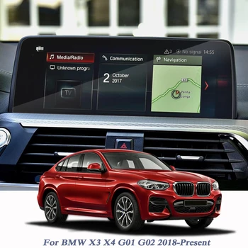 

For BMW X3 X4 G01 G02 2018-Present Car Styling GPS Navigation Screen Glass Protective Film Dashboard TPU Display Film