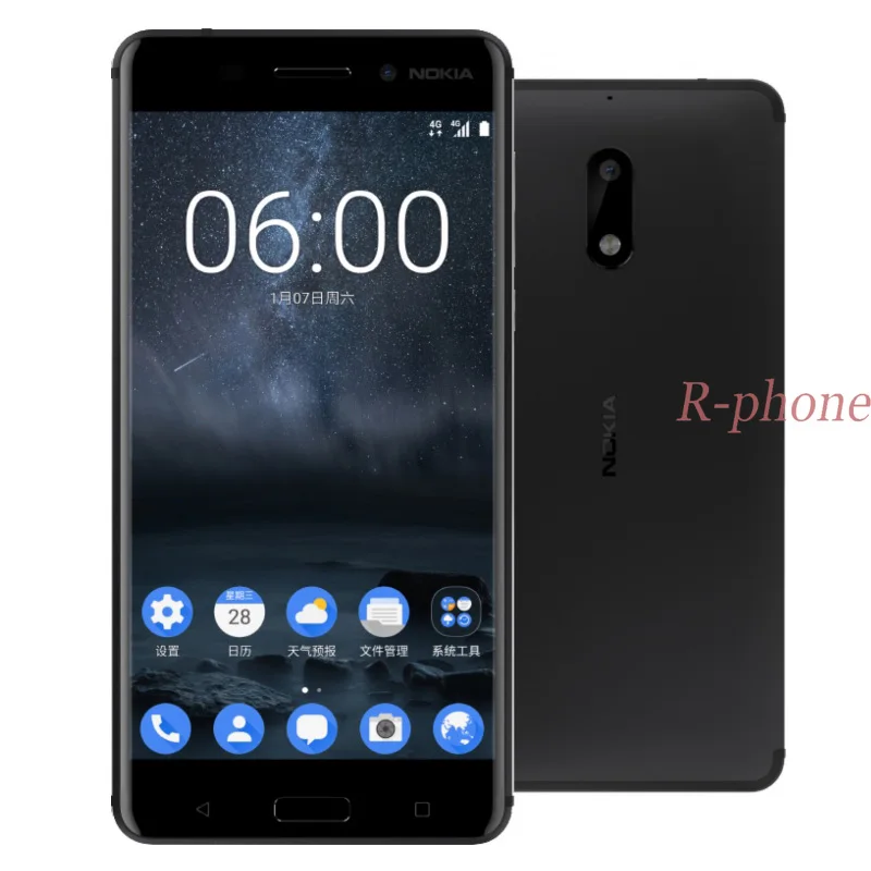 

Unlocked Nokia 6 LTE 4G 16MP Mobile Phone Android 7 Octa Core 5.5'' Fingerprint 4G RAM 32G ROM Refurbished Phone Nokia6