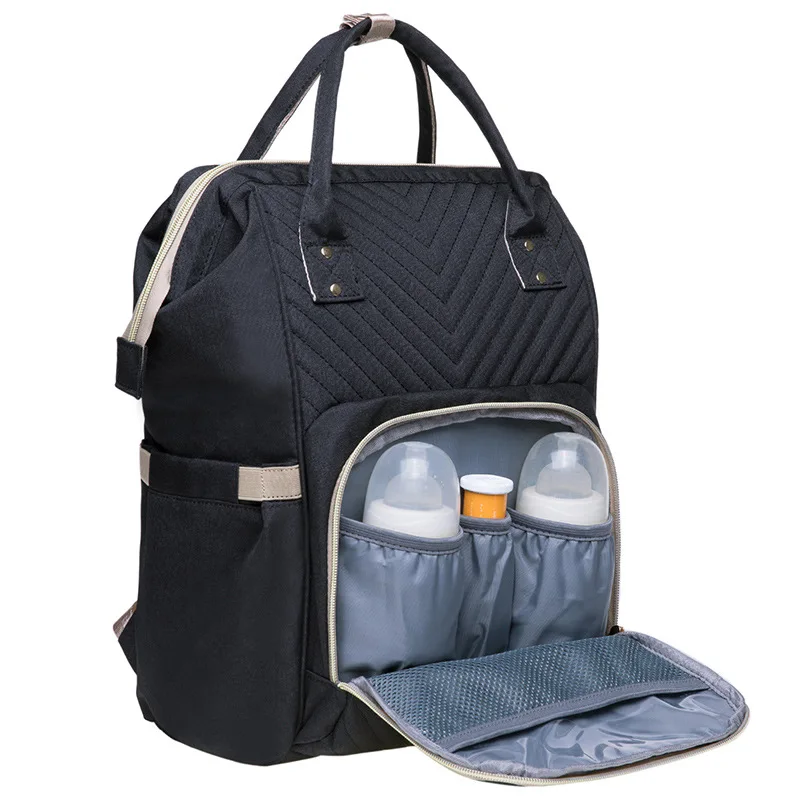 Стиль кормящих Повседневная сумка для подгузников на открытом воздухе простые детские товары рюкзак KT01-4