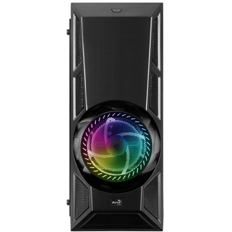 Корпус Aerocool Aero Engine RGB-G-BK-v2 черный без БП ATX 3x120mm 2xUSB2.0 1xUSB3.0 audio bott PSU