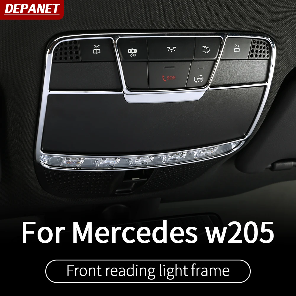 Передняя лампа для чтения Mercedes w213 amg w205 amg/glc x253 coupe mercedes c class аксессуары внутренняя