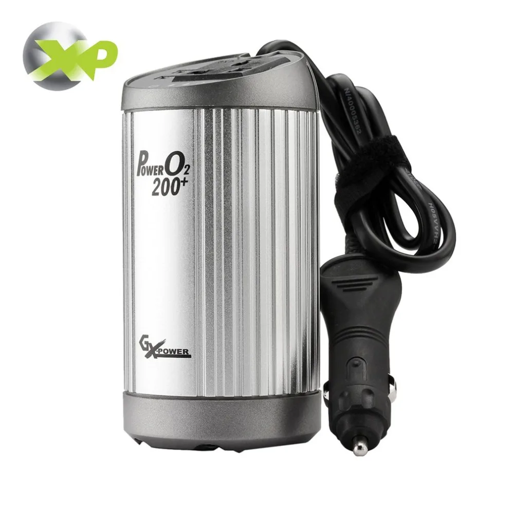 XP Anion Автомобильный источник питания 12 В до 220 В инвертор с двумя портами usb to-200