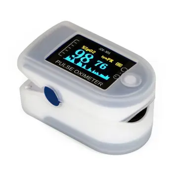 

Portable Fingertip Pulse Oximeter Heart Rate SPO2 PR Blood Oxygen Sleep Monitor L41E