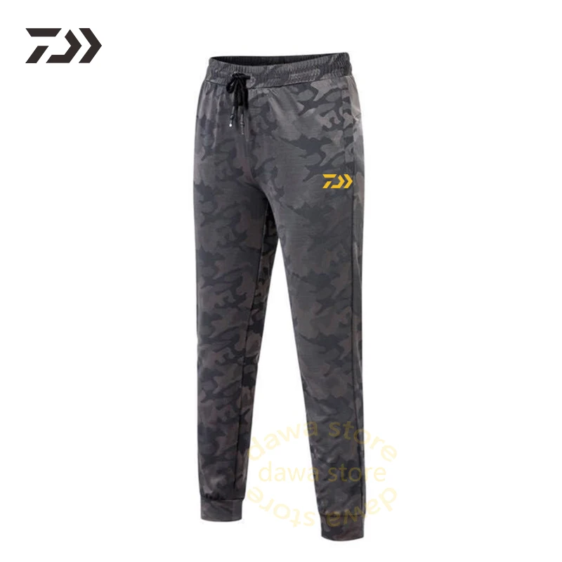 Daiwa брюки для рыбалки быстросохнущие походные брюки для альпинизма мужские дышащие легкие треккинговые спортивные брюки мужские - Цвет: Серый