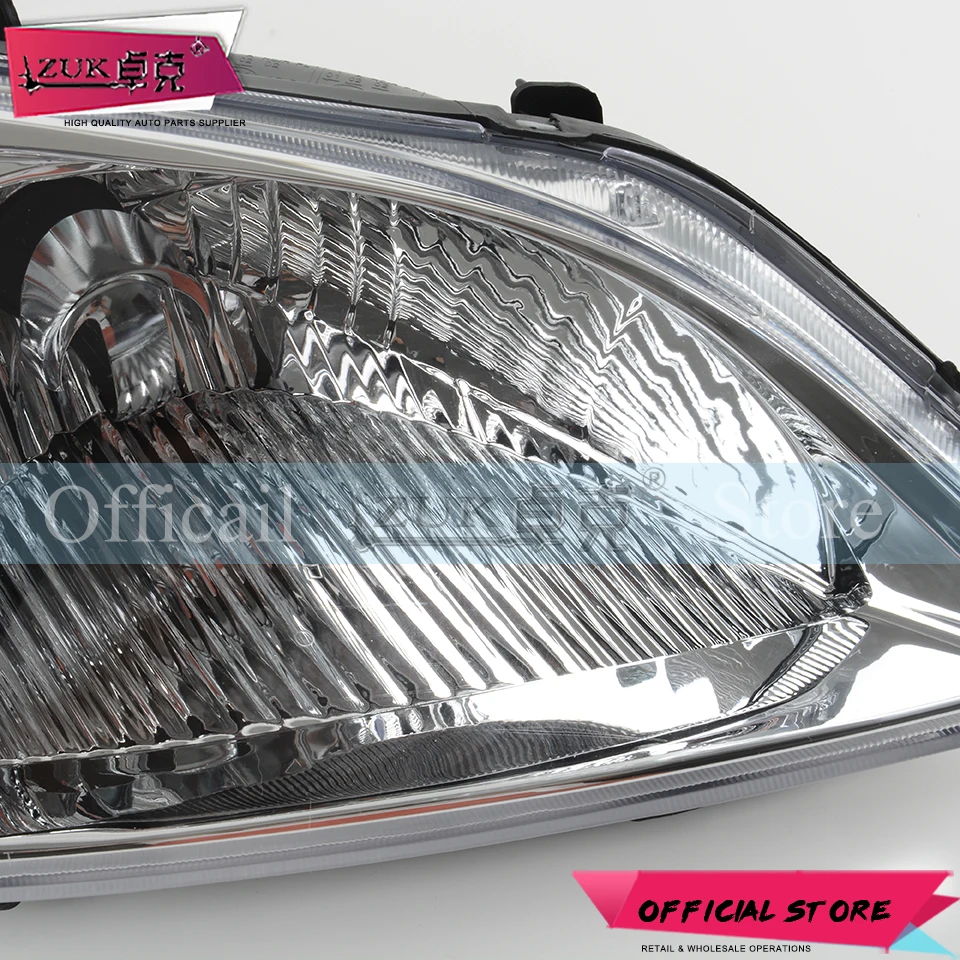 ZUK спереди головной светильник свет лампы фары для HONDA CIVIC 2001 2002 2003 ES5 ES8
