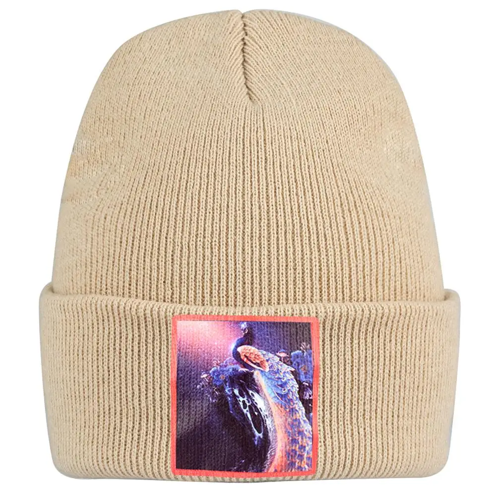 Женские вязаные шапочки Skullies Мужская зимняя шапка короткая с манжетами без полей