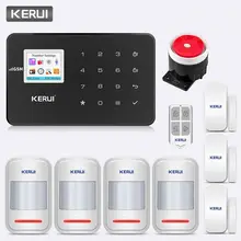 KERUI G18 беспроводная GSM WiFi домашняя система охранной сигнализации датчик охранной сигнализации комплект управление приложением