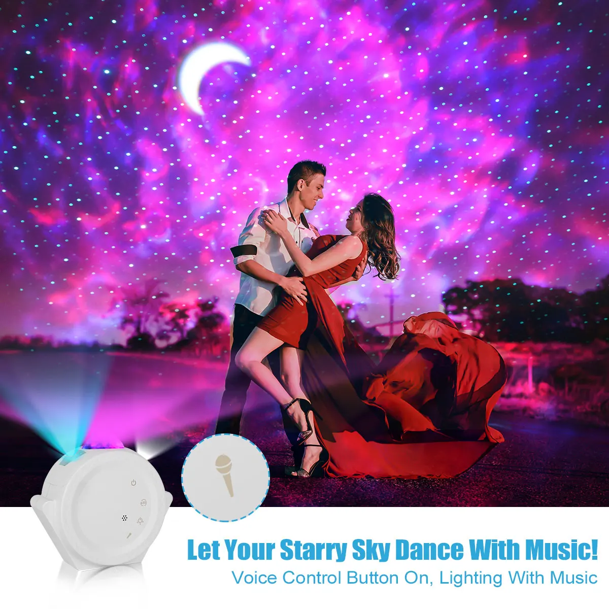 Starry Sky Projector Night Lamp - Beyond Baby Talk