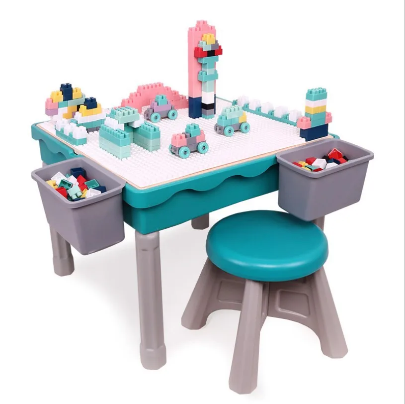 

Ming Tower Children ji mu zhuo Multi-functional Large Particles Plastic Baby Assembled Toys Early Childhood Educational 1-3-6-Ye
