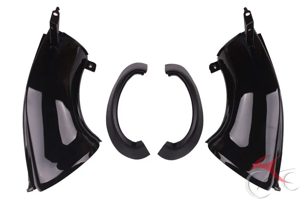 Мотоцикл Ram воздухозаборник труба для YAMAHA YZF 1000 R1 YZF-R1 YZFR1 2004-2006 2007-2008 - Цвет: Black(2007-2008)
