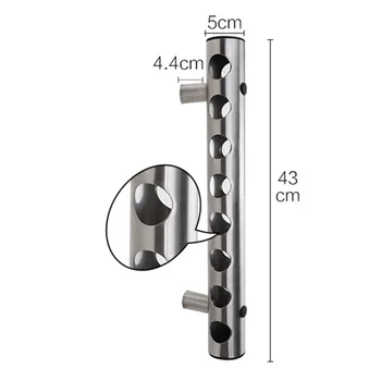 

Stainless Steel Wall-mounted Plating Wine Holder Plated Table Top Bottle Holder Iron Wine Display Rack Home Accessory For Four P