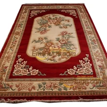 Винтажные ковры для гостиной, китайские, французские, тканые, дизайнерские, Круглые, для украшения дома, Турция