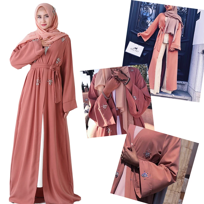 Abaya кимоно мусульманское хиджаб платье для женщин Abayas Caftan Marocain Robe Femme Dubai Tesettur Elbise