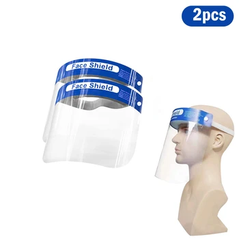

Full Face Covering Reusable Face Shield Anti Splash Spray Safety Face Shield Full Face Dust Prevention Shield