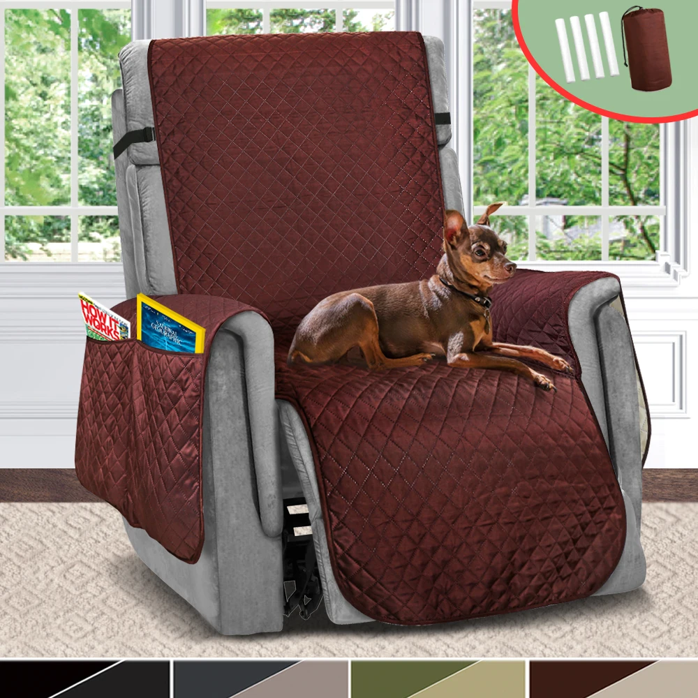 Sofa Couch Cover Reversible Recliner Chair Cover Pet Dog Kids Mat For Living Room Sofa Covers