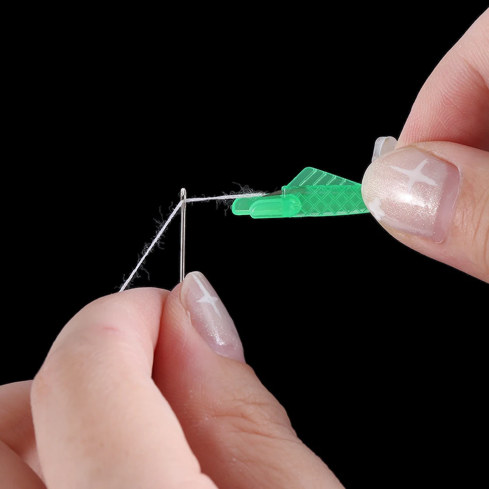 5 pcs Creative Fish Needle Threader Sewing Machine Threader Needle Device DIY Insertion Needles Parts Household Accessories