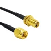 CHIPAL 5M 6M 8M 9M RG174 Antenna RP-SMA Male to Female Interface Copper WiFi Extension Cable for Wi-Fi Router Wlan Coaxial Wire ► Photo 3/6