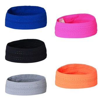 

Yoga Hair Bands Sport Elastic Wide Headband Stretch Hairband Breathable Seamless Absorbent Sweat Headband for Cycling Running